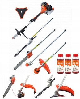 VÝKONNÉ BENZÍNOVÉ KEFOVÉ MASLO 7 HP STRIMMER XXXL SADA